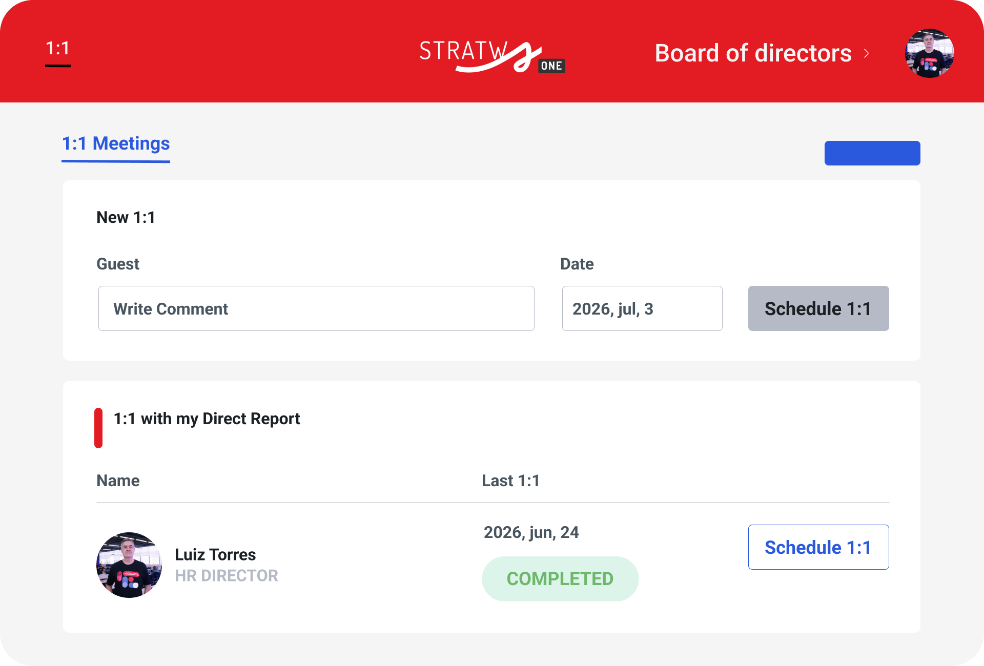 gestao de talentos STRATWs One – Strategic Management Software