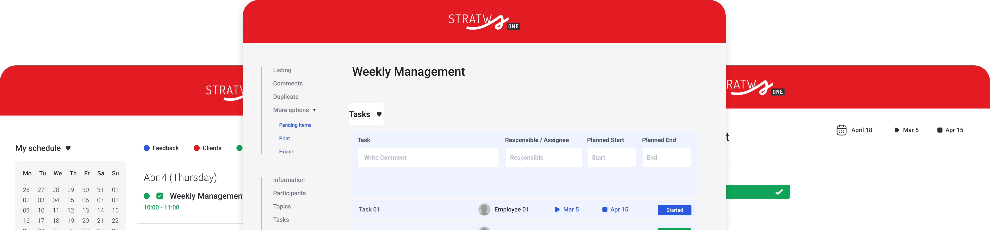 gestão de reuniões